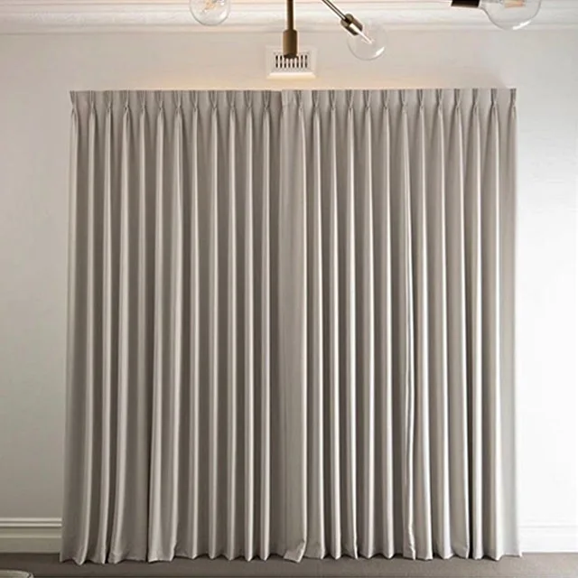 Customize Smart Electric Automatic Remote Control Fabric Hotel Window Velvet Luxury European Living Room Blackout Curtain Modern