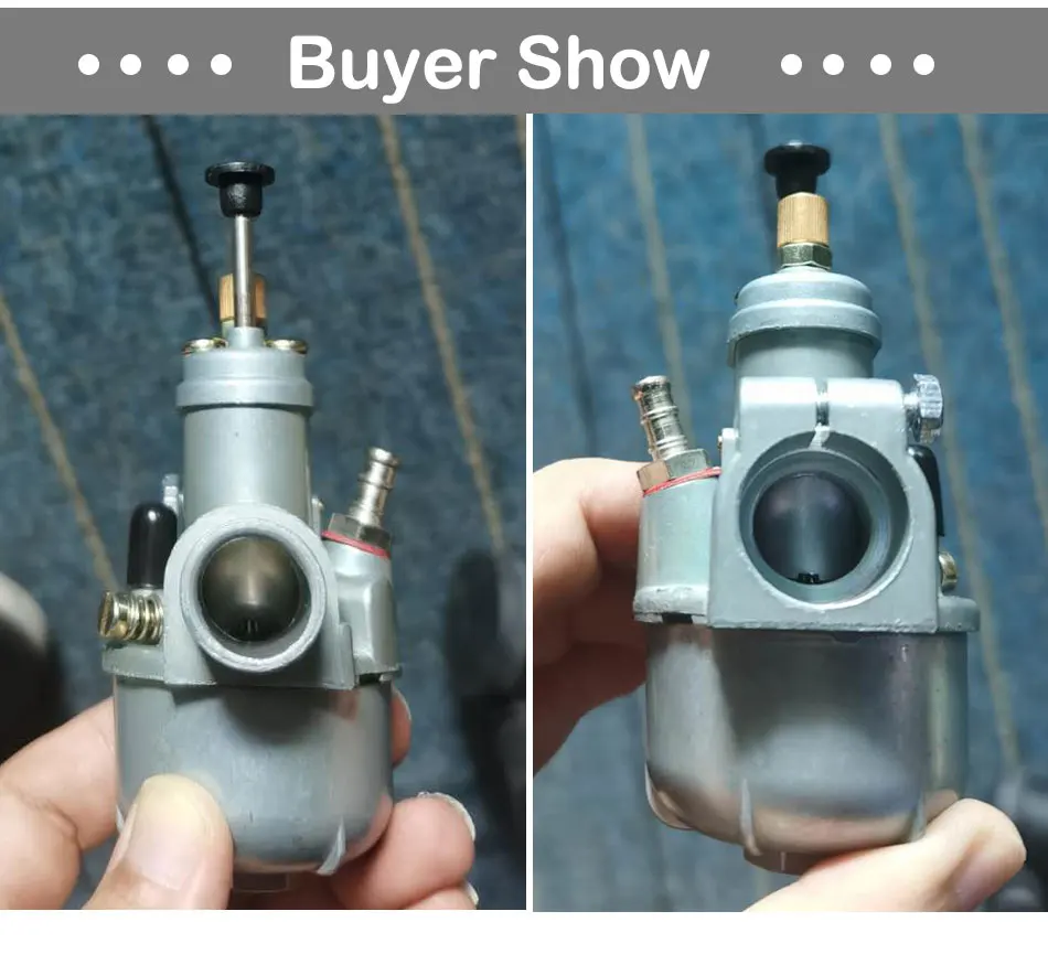 Motorcycle Engine Fuel System Racing Carburetor for BIN SRE 1/15