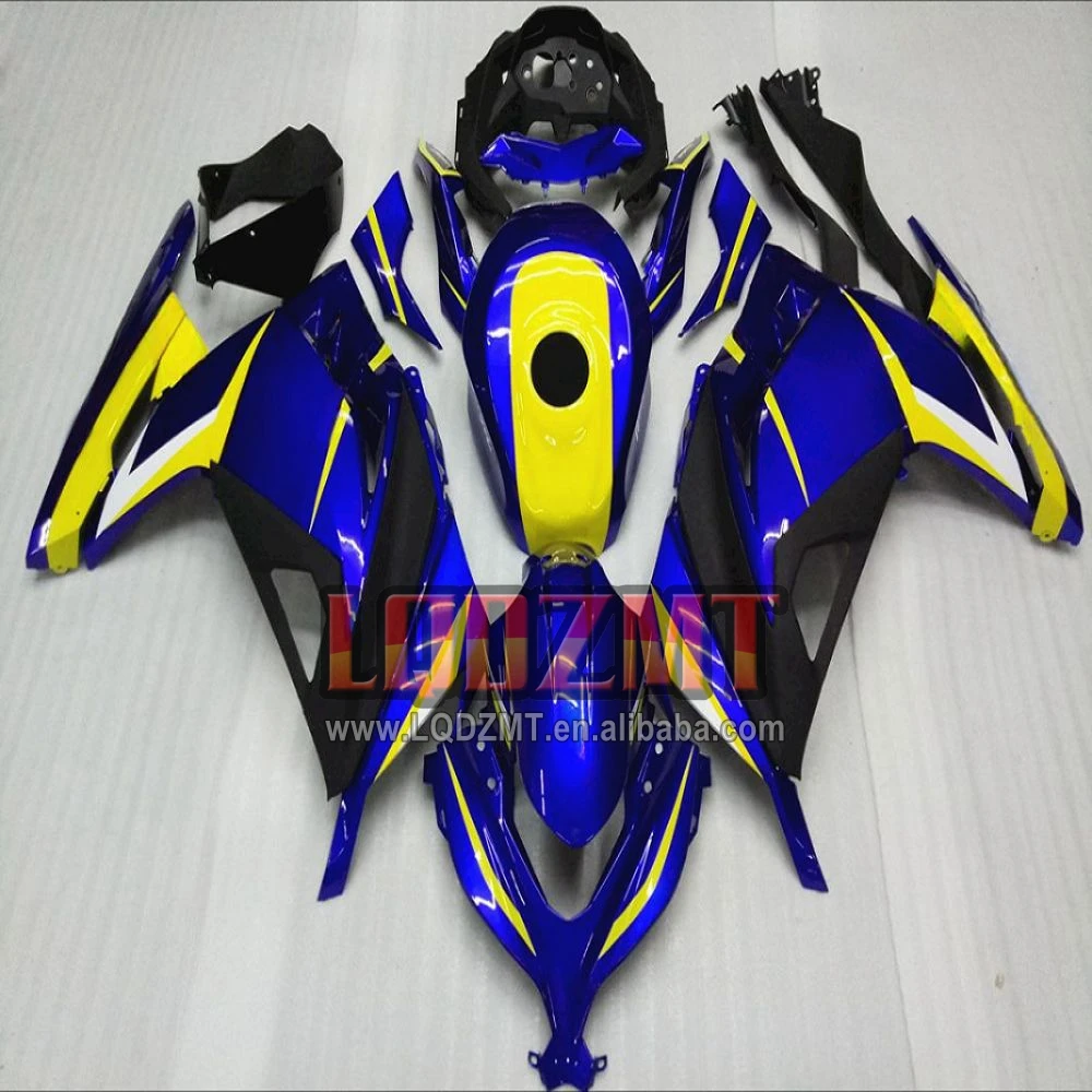 暴露foil New Gloss White Fairing for Kawasaki Ninja ZX300 EX300 2013-2017