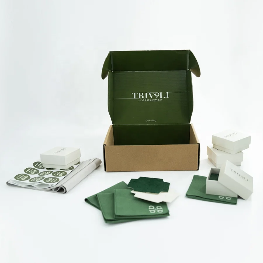 Tuck Top Custom High Quality Foldable Premium Double Custom Size Corrugated Mailer Box