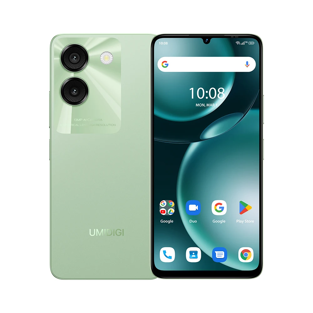 UMIDIGI G9A 6.75インチスマートフォン4G Android 14モバイルフェイス