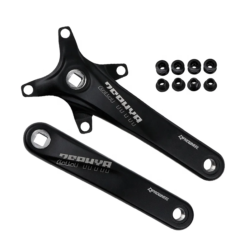 XT – pédalier de vélo tout terrain en alliage d'aluminium, noir brillant, 104BCD, 170mm, 175mm, 32T, 34T, 36T, 38T