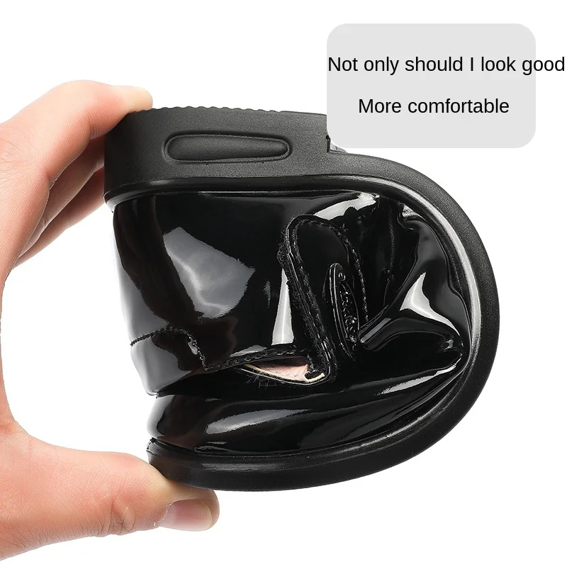 Черные кожаные туфли для девочек весна-осень 2021 британская Студенческая кожаная обувь детская обувь принцессы