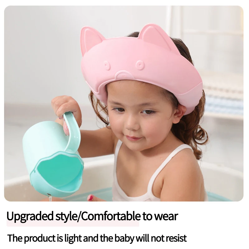 Safe Shampoo Baby Shower Visor,Baby Bathing Shampoo Shower Protection