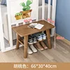Marrón - Taburete para cambiar zapatos estándar - 66*30*40