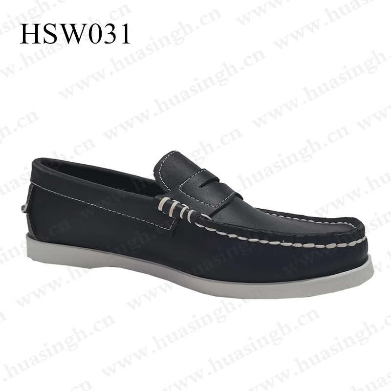 XC, Portugal Daily Wear slip on Boat Shoes Flats Handmade Shoes All Leather Loafers HSW031