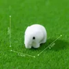 Un elefante bianco colorato di 2 cm.