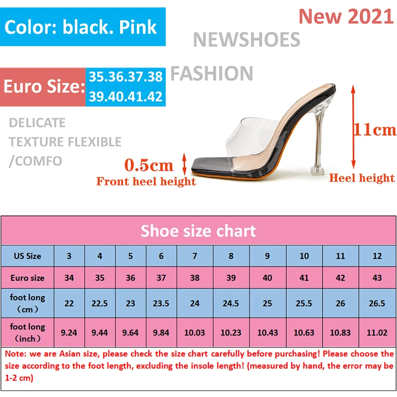 2023 Women's Summer Dress Crystal Transparent Open Toe Thin Heel ...