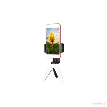 1/4" Screw 360 Degree Rotating Portable Bracket Phone LCip Holder Tripod Monopod Selfie Stick for Gopros 7 6 5 4 3 detail image