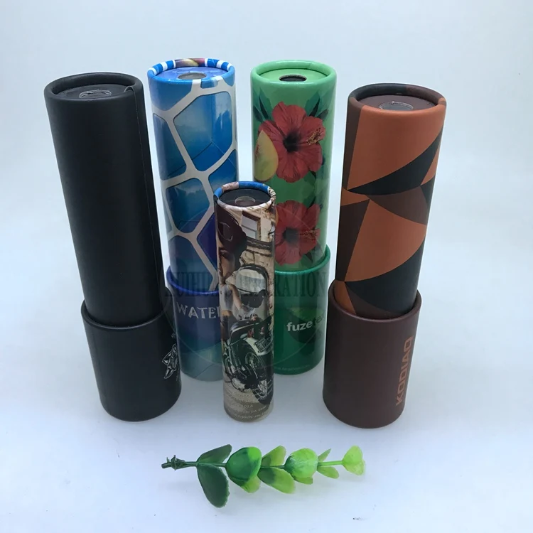 Упаковочная трубка на заказ, круглая бумага, картонная игрушка, калейдоскоп