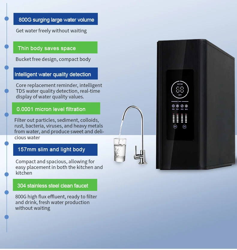 hot sell 400G/600G/800G/1200G Water purifier