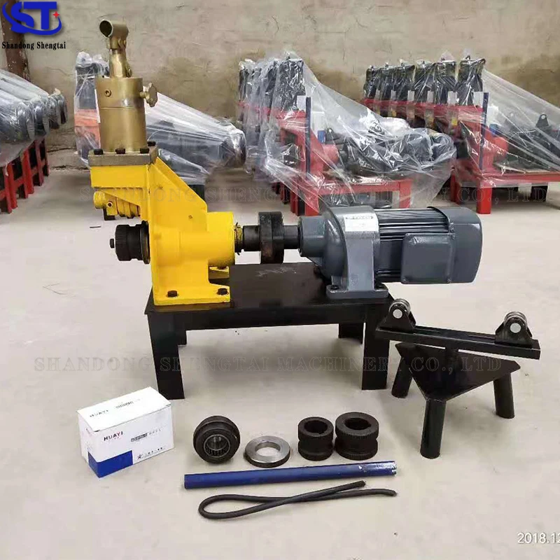 Channelling Machine Seamless Steel Pipe Embossing and Grooving MachineLined Plastic Steel Pipe groove Rolling Machine