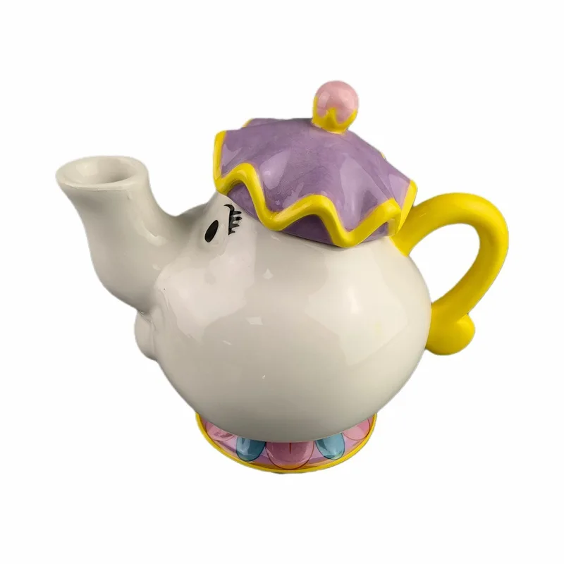 Cartoon Beauty And The Beast Teapot And Cup Ceramic Coffee Tea Pot Cup ...