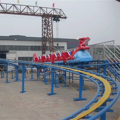 Lower Price Fairground Amusement Park Equipment Roller coaster Rides Dragon Roller coaster for Sale