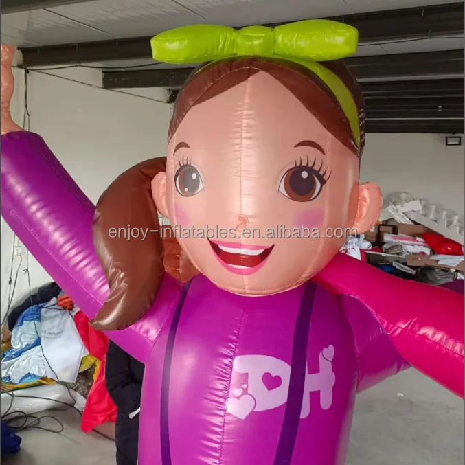 Giant Inflatable Sarah Balloon Doll for Advertising