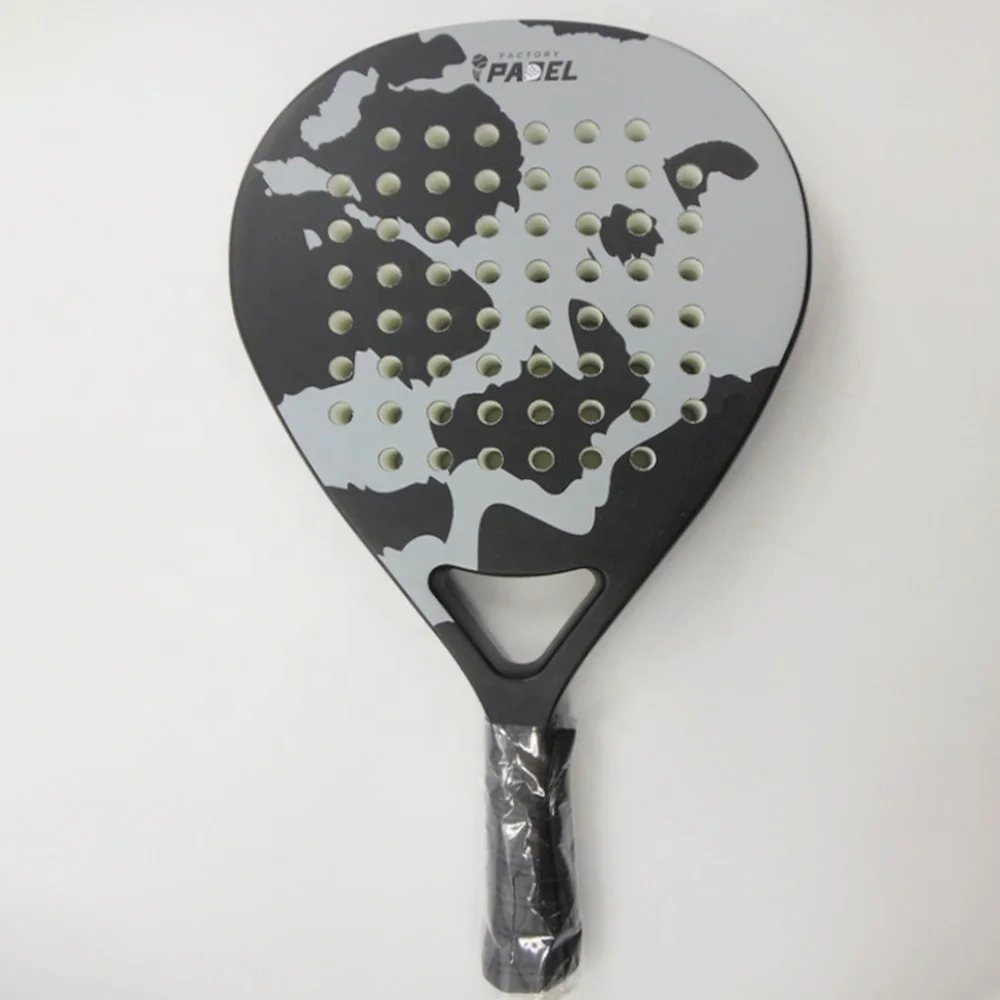 Hot sale custom design paddle beach tennis racket paddle padel for adults 3k/12k/18k