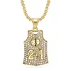 Gold single pendant