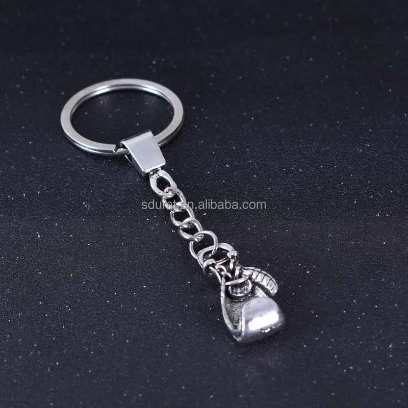 Customized Key Ring with Mini Boxing Gloves - Perfect Gift