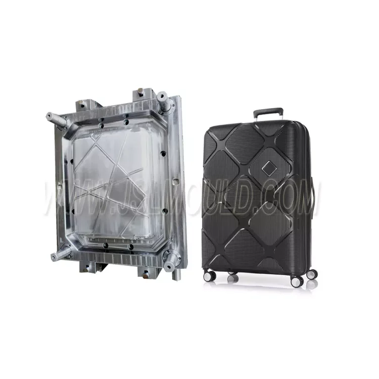 Quality Customized Injection Plastic PP  Trolley Bags Suitcase Luggage Case Mould