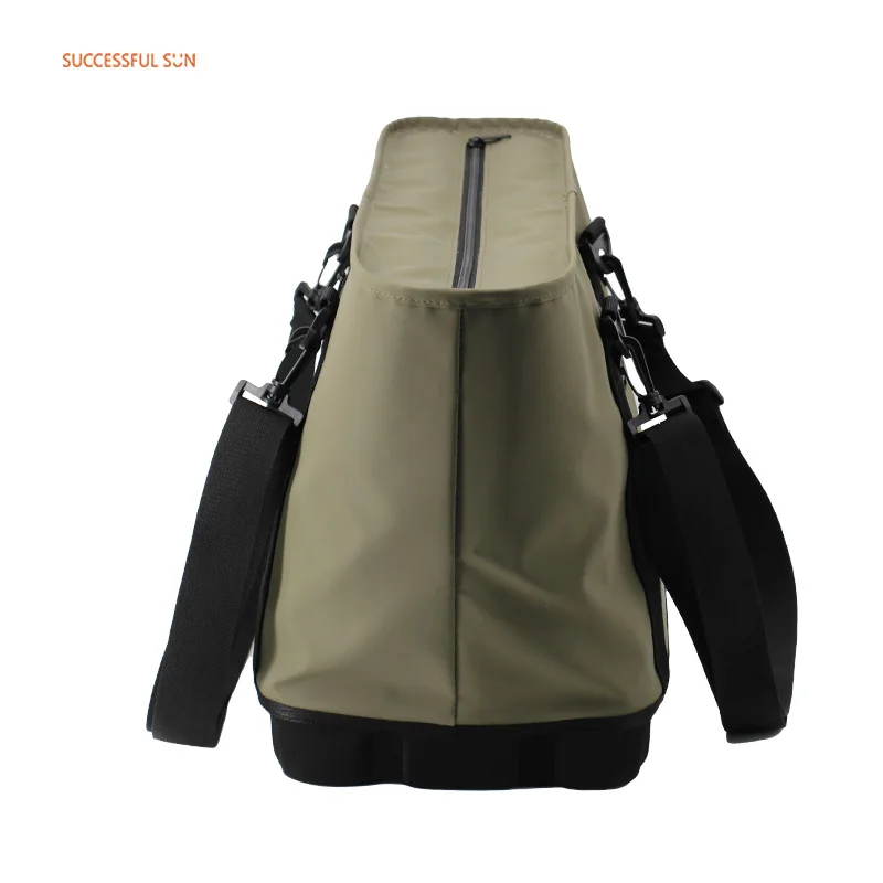 product high quality thermal cooler bag top opening waterproof tarpaulin insulated lunch bag custom logo for outdoor camping wholesale-4
