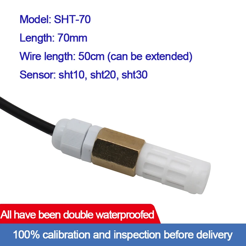 Temperature and Humidity Sensor Probe for SHT10 SHT20 SHT30 - Renke