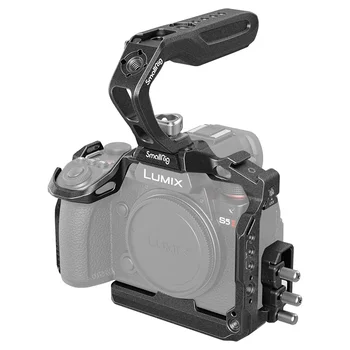 SmallRig Cage Kit for LUMIX G9 II / S5 II / S5 IIX with Top Handle and Cable Clamp for USB-C - 4024