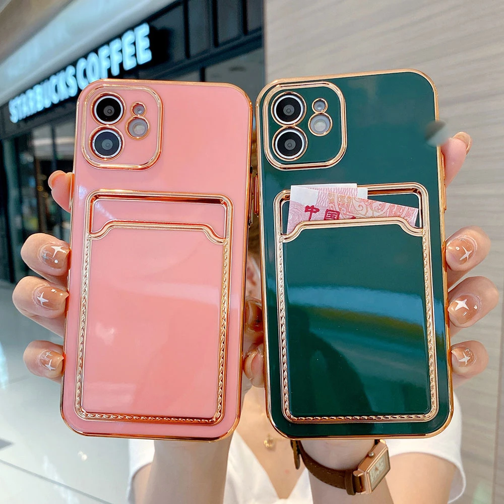 Wholesale for iphone 13 pro max luxury square plating case with