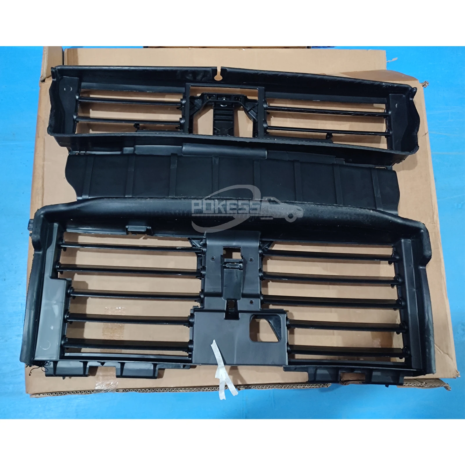 POKESS Radiator Frame KK7B8473AD Radiator Protect Cover Without Motor ... — 2