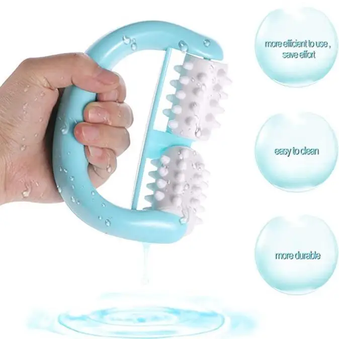 Relaxing Anti Cellulite Slimming Body Massager Plastic Health Massage Brush