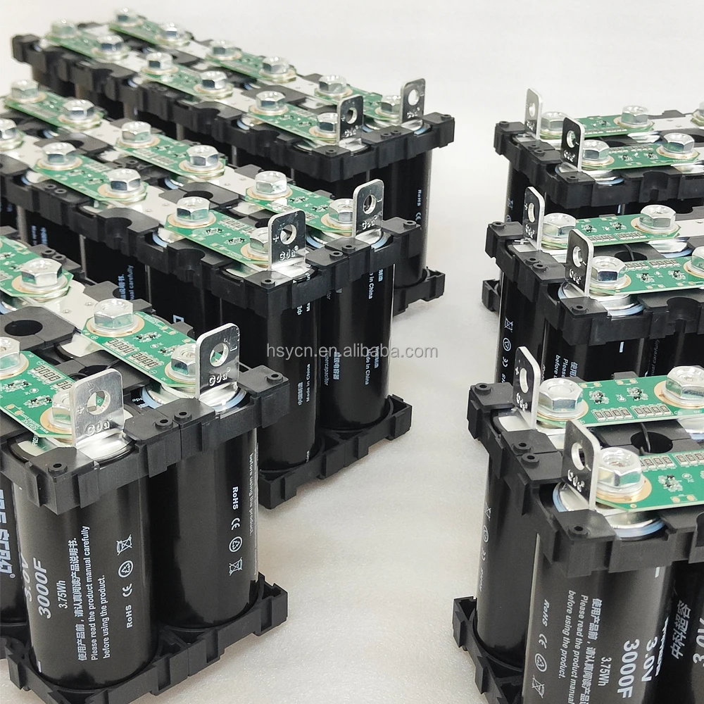 Factory Direct Energy Storage Emergency Start Power Supply 36V 250F Supercapacitor 3V 3000F 3000 Farad Super Capacitor