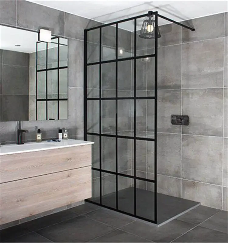 Shower Screen Extension Aluminum Profile Bathroom Bath Shower Screen