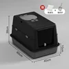 Black plastic base