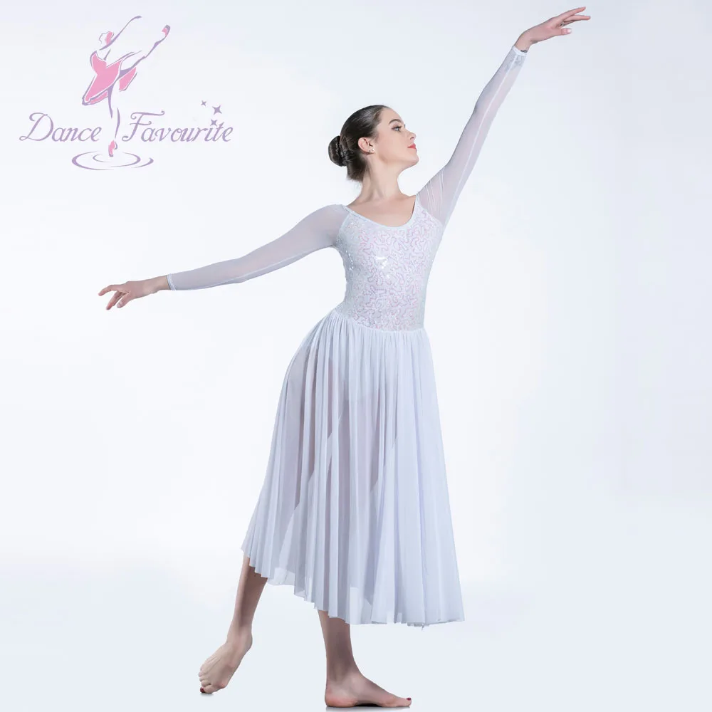 long sleeve lyrical dance costumes