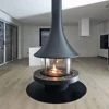 Wood fireplace Glass version - D900-H1200