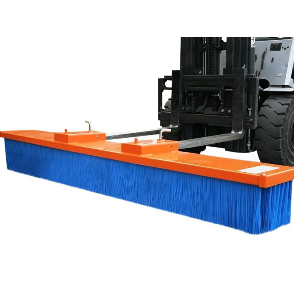 Forklift Mounted Yard Sweeper Brush Attachment