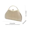 Round-toe pleated gold