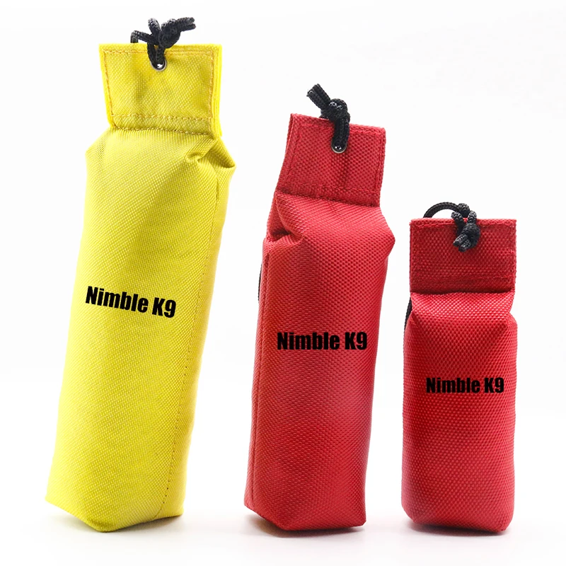 Nimble K9 Wooden Training Tug Toy Oxford Cloth Dogs Pet Toys