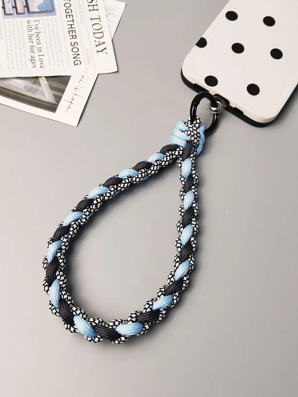 Wrist Pendant Simple Cell Accessories Customized Adjuster For All Iphone Smart Strap Mobile Chain Phone Lanyard SJS021 Laudtec details