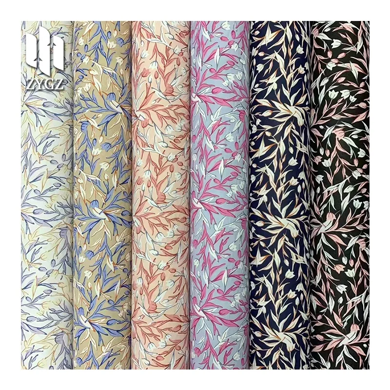 100 Polyester Chiffon Printed Dress Fabric China Printing Fabric  Manufacturers Wholesale