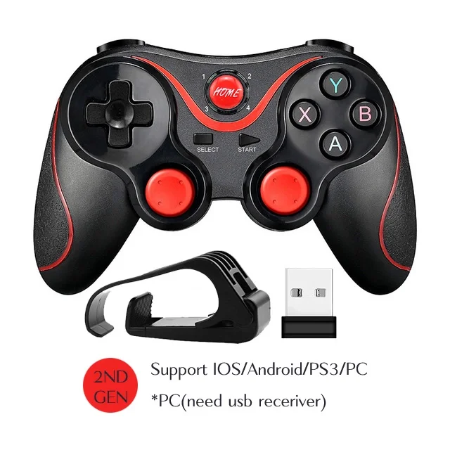 2,4 ГГц беспроводной Usb PS3 ПК игровой контроллер для мобильного телефона управления игровой коврик геймпад для Smart TV