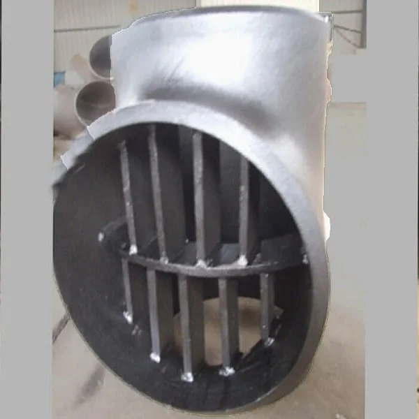 Pièce en t barrée convenable soudée bout à bout de formation chaude de tuyau d'acier au carbone de B16.9 WPHY42 WPHY52 WPHY65 DN4000 Schxxs