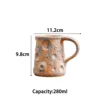 Yellow-dazzling cloud moon mug