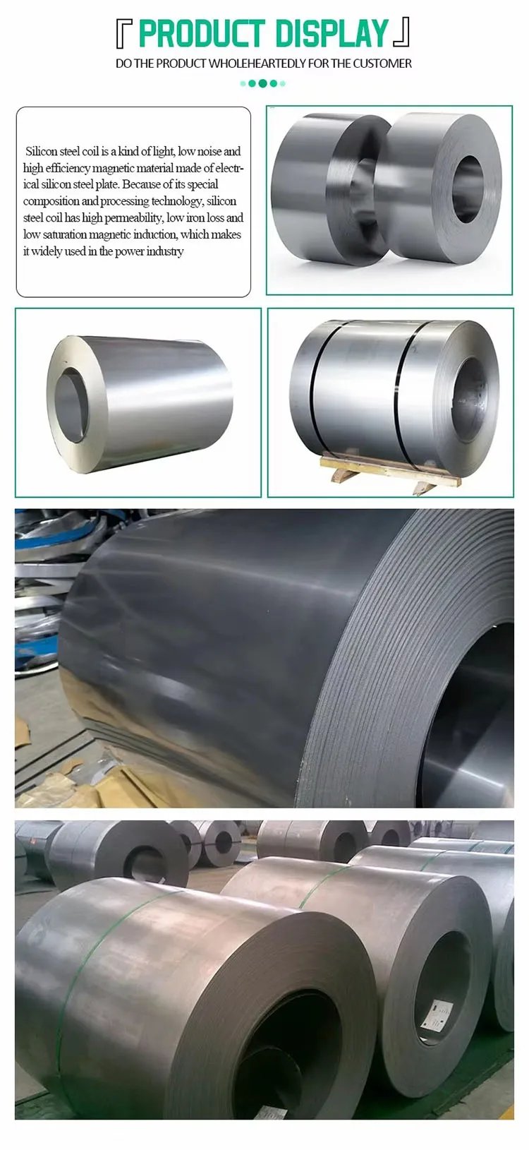 Silicon Steel Coil Slitting strip For Transformer Core Production Electrical Steel details