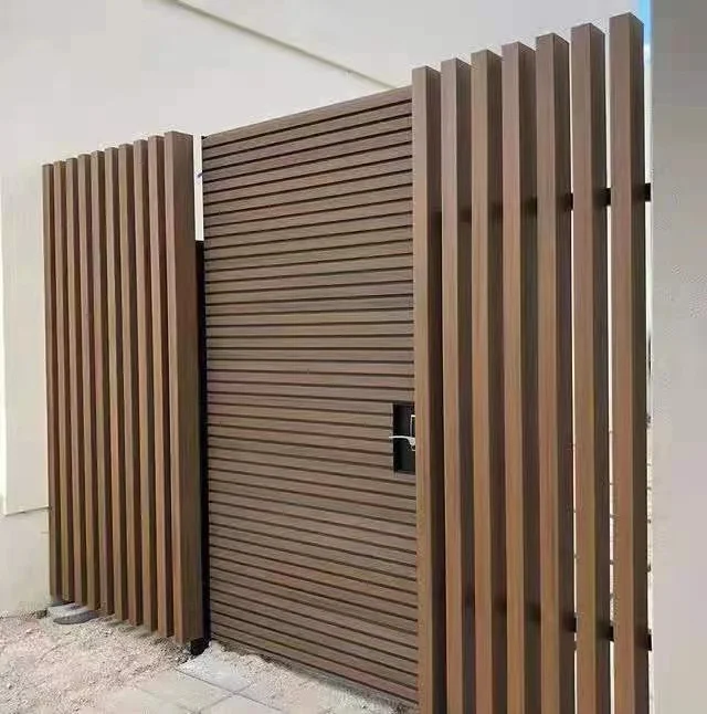 Outdoor Exterior 145*10mm Co-extrusion Panel Wooden Laminate WPC Wall Panels