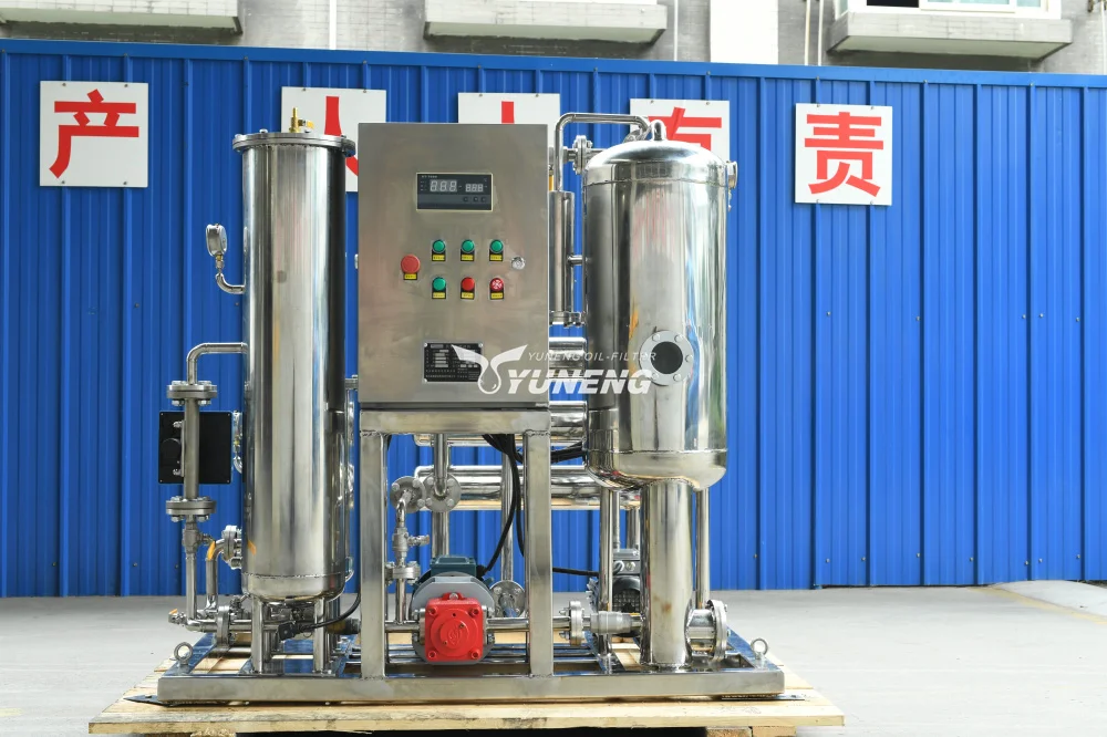 Fyrquel EHC Fluid Phosphate Ester Fire Resistant Hydraulic Oil Filtration Equipment
