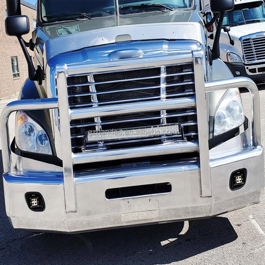 Handas North American Semi Truck Bumper Guard Moose Bumper Deer Grille