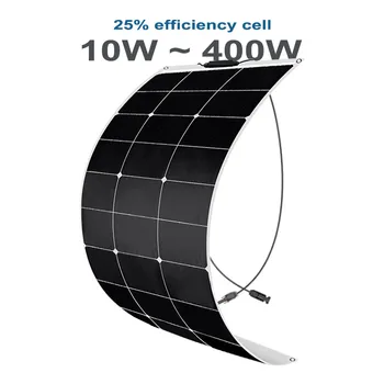 High Efficiency Custom Solar Panel 100 Watt Etfe Sunpower 12v 30w 50w ...