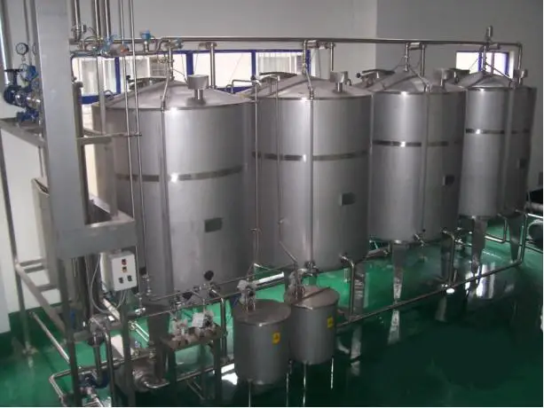 yogurt fermentation tank   Milk Mixing Tank    Heating tank with steam