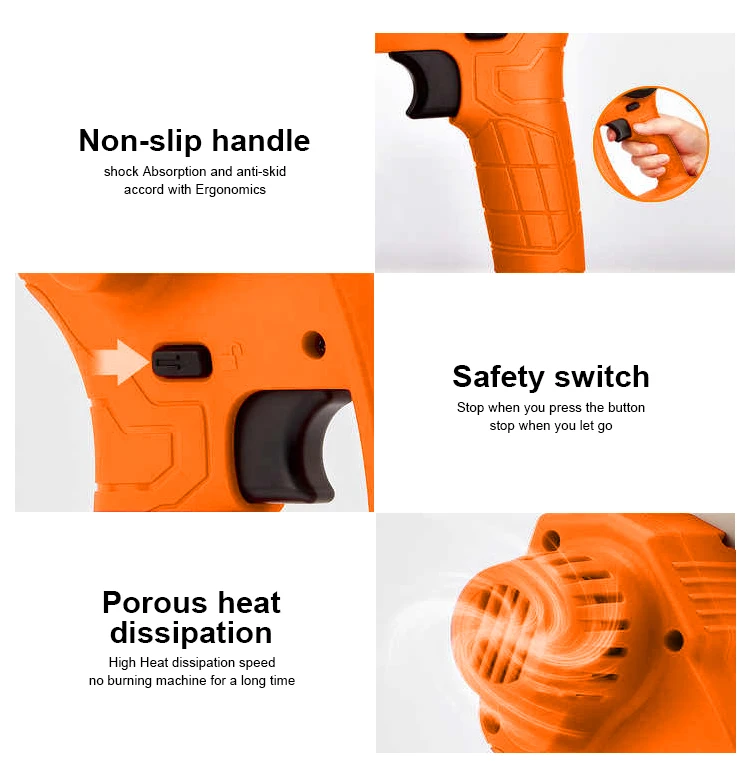8 Inch Battery Lithium Chainsaw Portable Cordless Mini Electric ...