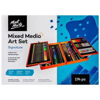 Mixed Media Art Set Signature 174pc – Mont Marte Global